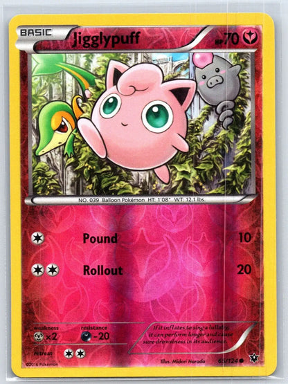 Jigglypuff 65/124 Fates Collide Pokemon NM - Mastercoins