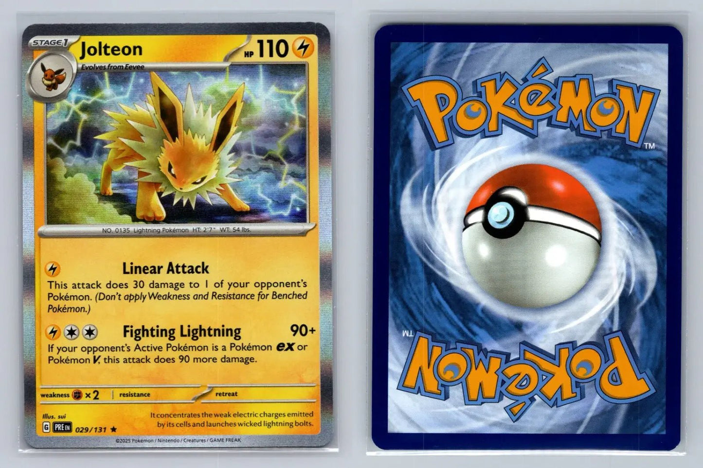 Jolteon - 029/131 - Holo Rare - Prismatic Evolutions - Mastercoins