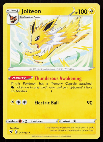JOLTEON 047/185 VIVID VOLTAGE NM - Mastercoins