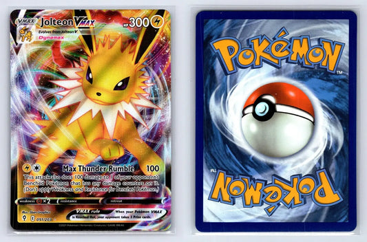 Jolteon VMAX 051/203 Evolving Skies Pokemon NM - Mastercoins