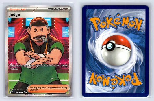 Judge 228/091 Paldean Fates Pokemon NM - Mastercoins
