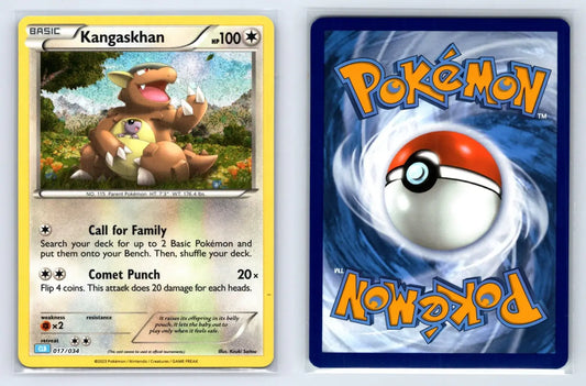 Kangaskhan 017/034 TCG Classic Blastoise Pokemon Near Mint - Mastercoins