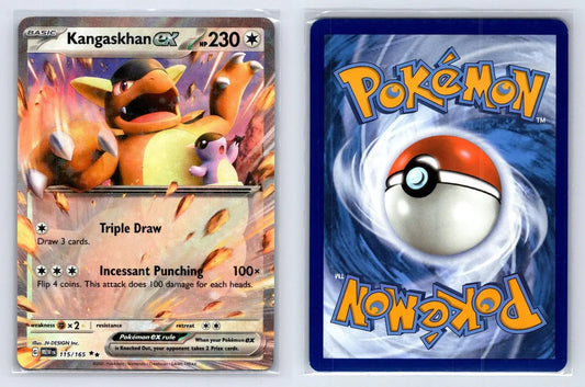 Kangaskhan ex 115/165 151 Pokemon NM - Mastercoins