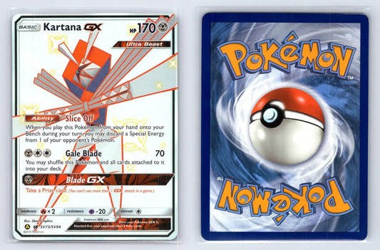 Kartana GX SV73/SV94 Hidden Fates Shiny Vault Pokemon NM - Mastercoins