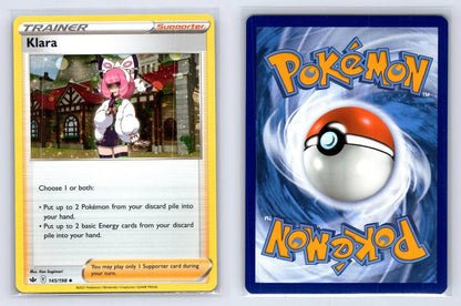 Klara 145/198 Cosmos Holo PROMO Chilling Reign Pokemon NM - Mastercoins