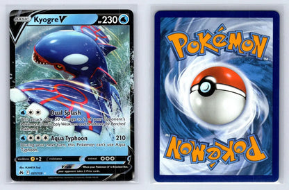 Kyogre V 037/159 Crown Zenith Pokemon NM - Mastercoins