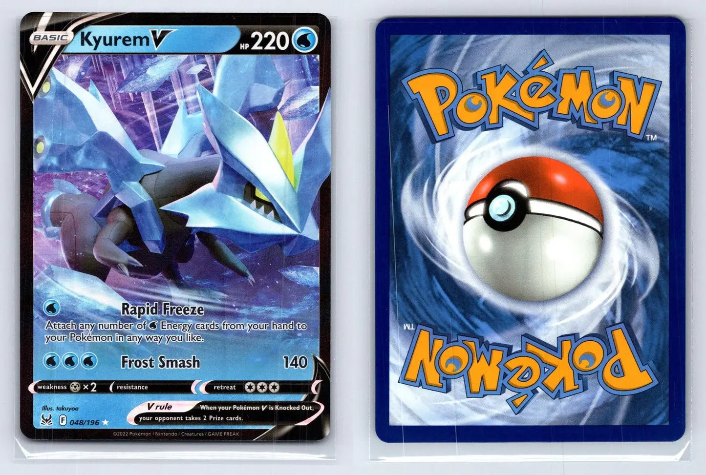 Kyurem V 048/196 Lost Origin Pokemon NM - Mastercoins