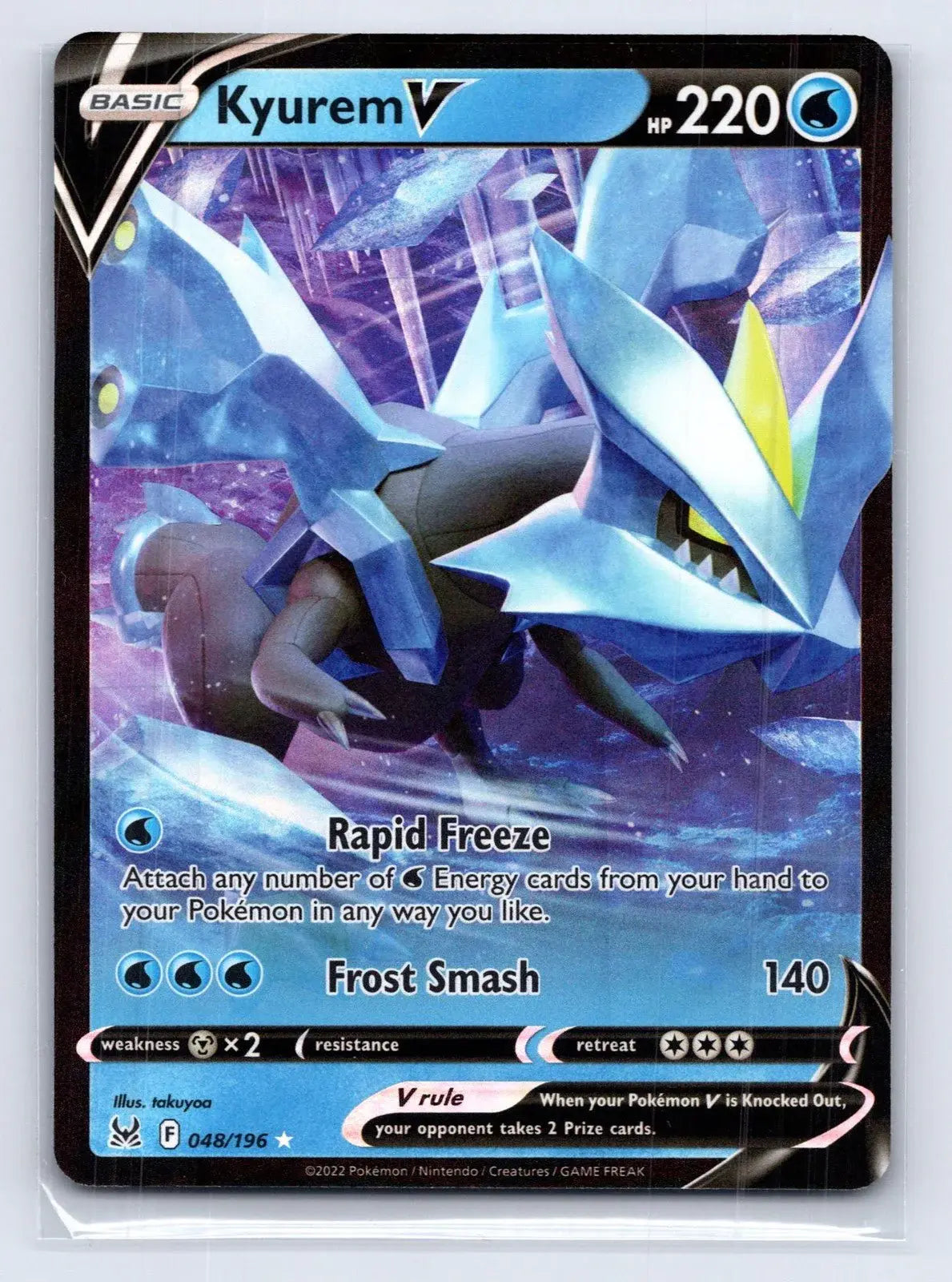 Kyurem V 048/196 Lost Origin Pokemon NM - Mastercoins