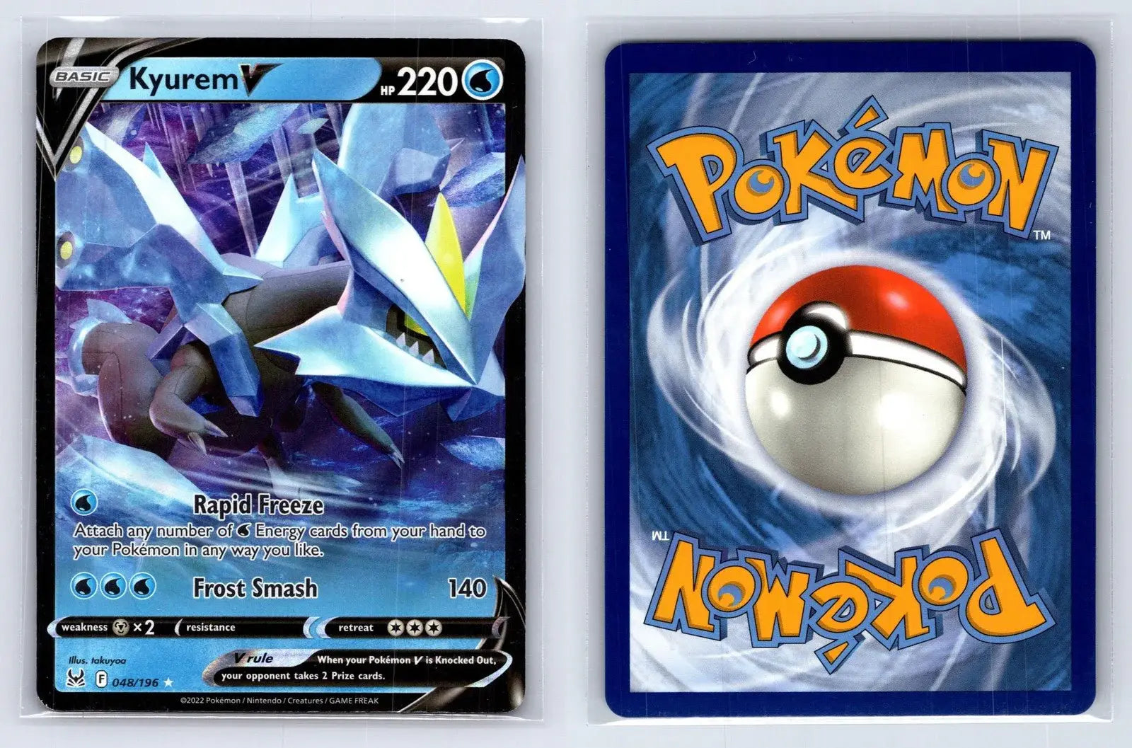 Kyurem V 048/196 Lost Origin Pokemon NM - Mastercoins