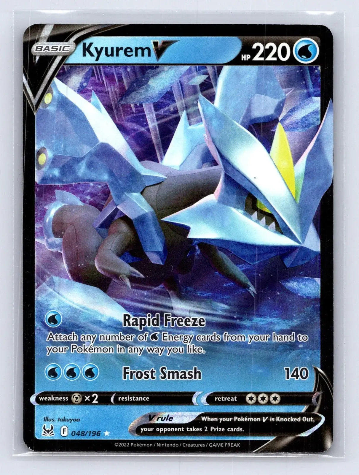 Kyurem V 048/196 Lost Origin Pokemon NM - Mastercoins