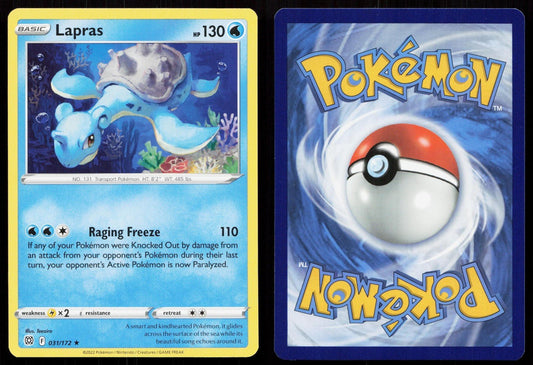 LAPRAS 031/172 BRILLIANT STARS NM - Mastercoins
