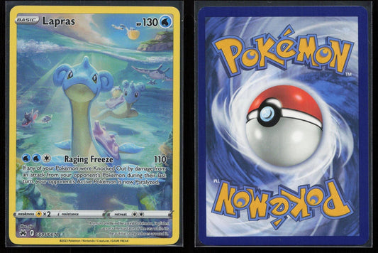 Lapras GG05/GG70 Crown Zenith Galarian Gallery Trainer Gallery Rare NM - Mastercoins
