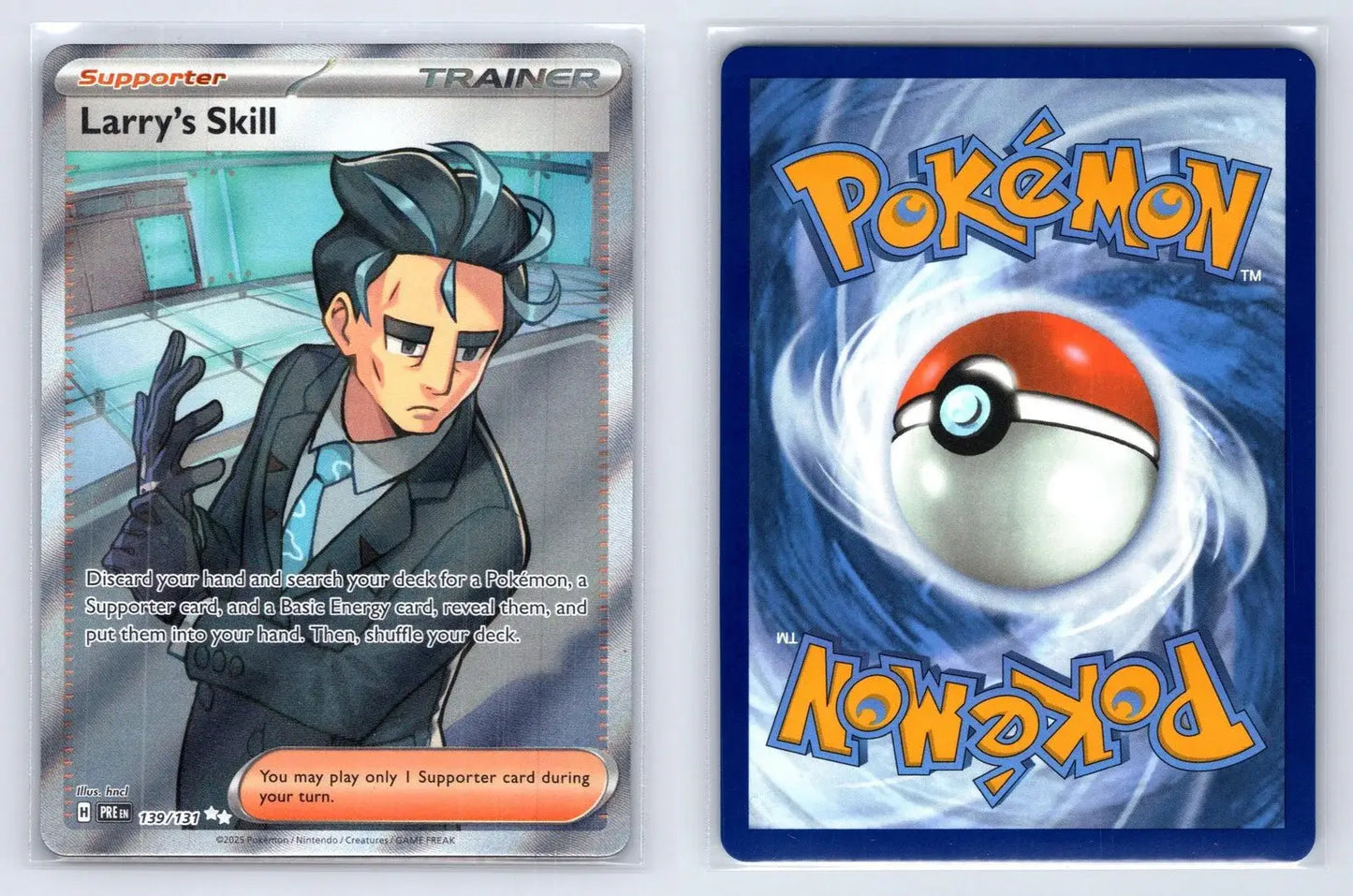 Larry's Skill 139/131 Prismatic Evolutions Pokemon NM - Mastercoins