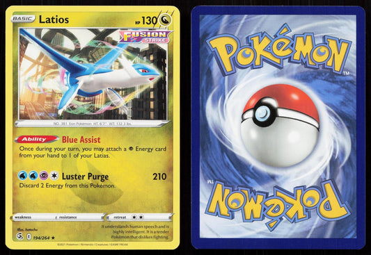 LATIOS 194/264 FUSION STRIKE NM - Mastercoins