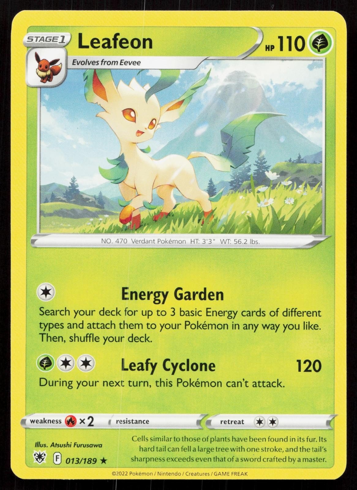 LEAFEON 013/189 ASTRAL RADIANCE NM - Mastercoins