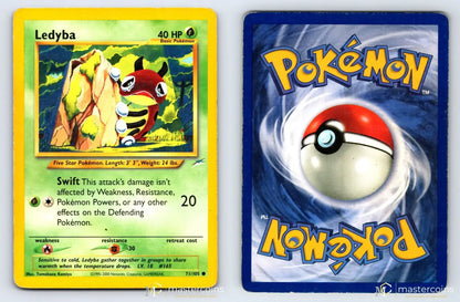 Ledyba 71/105 Neo Destiny Pokemon MP - Mastercoins