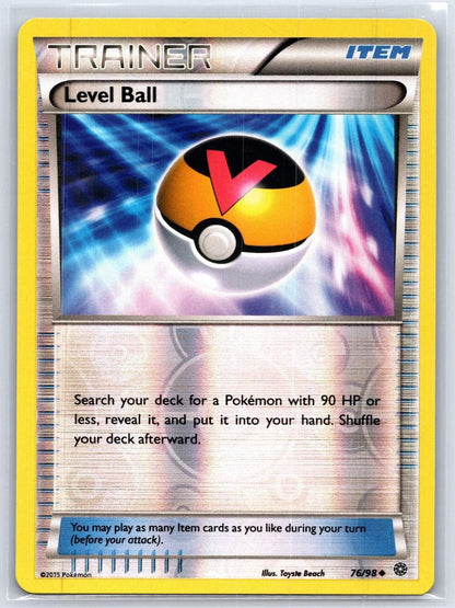 Level Ball 76/98 Reverse Holo Ancient Origins Pokemon NM - Mastercoins