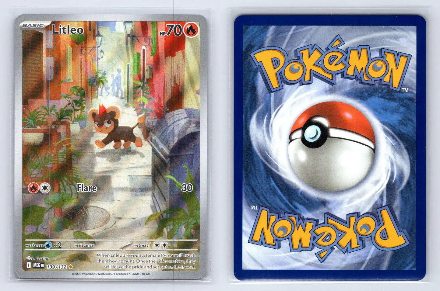 Litleo 139/132 Mega Evolution Pokemon NM - Mastercoins