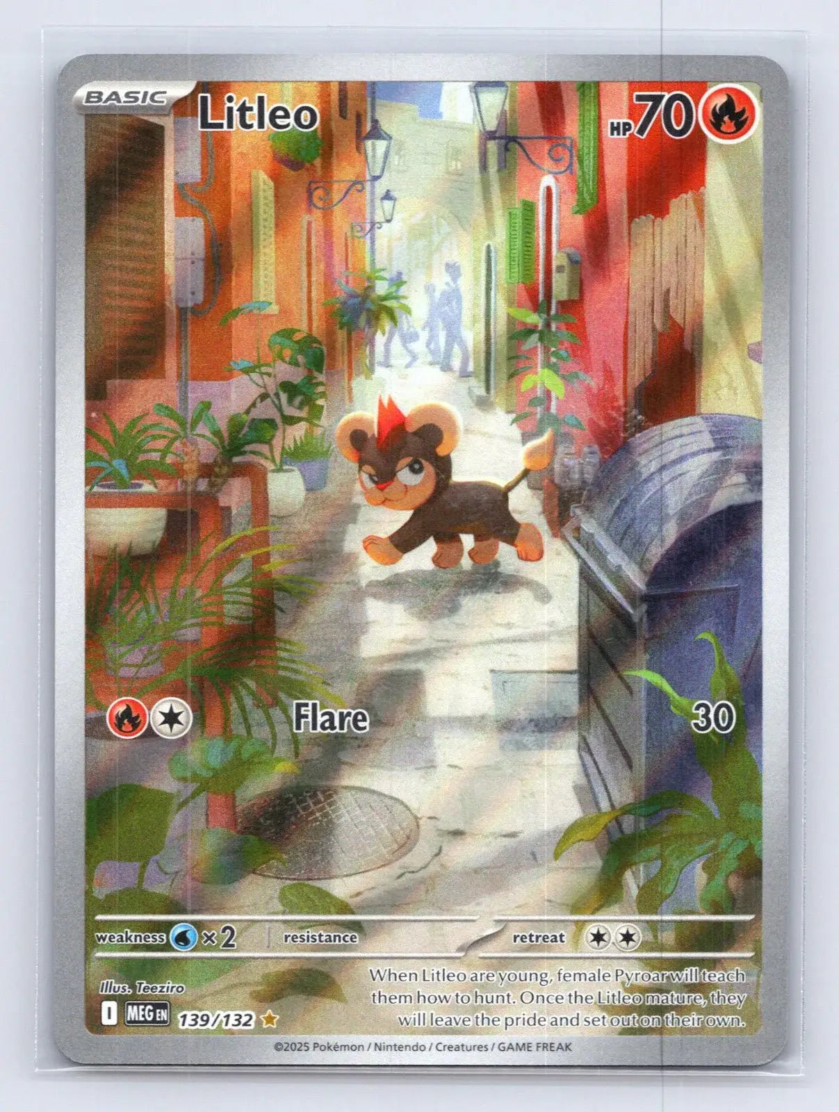 Litleo 139/132 Mega Evolution Pokemon NM - Mastercoins