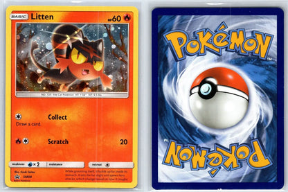 Litten SM08 SM Black Star Promos Pokemon NM - Mastercoins