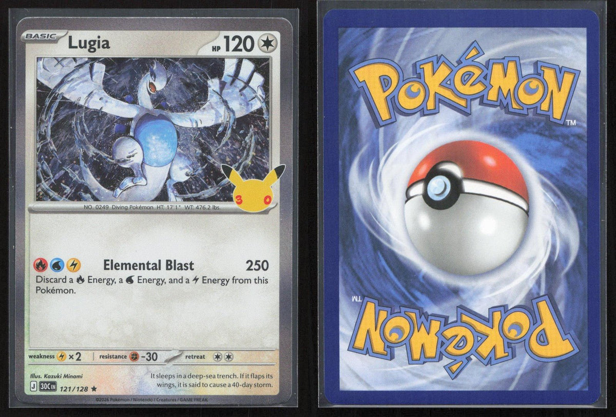 Lugia 121/128 ME: 30th Celebration Rare NM - Mastercoins
