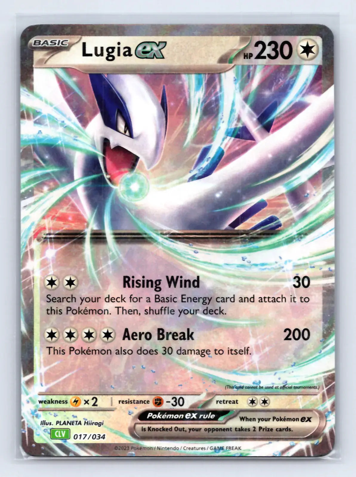 Lugia ex 017/034 TCG Classic Venusaur Pokemon Near Mint - Mastercoins