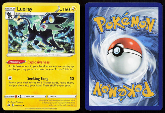 LUXRAY 044/159 CROWN ZENITH NM - Mastercoins