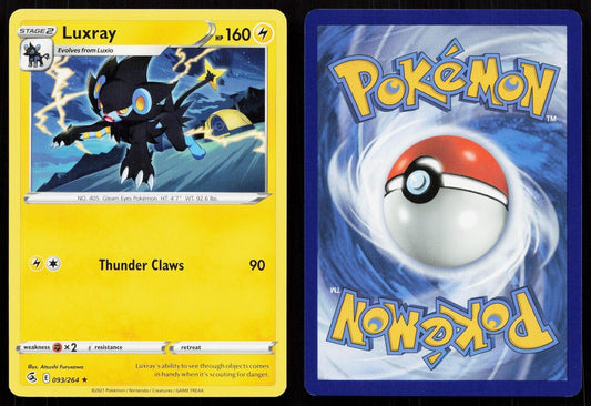 LUXRAY 093/264 FUSION STRIKE NM - Mastercoins