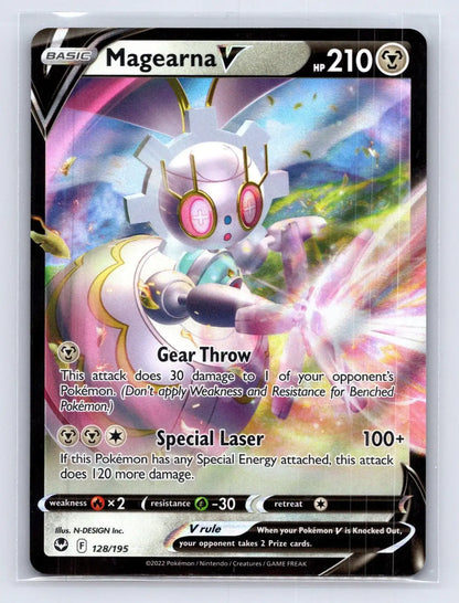 Magearna V 128/195 Silver Tempest Pokemon NM - Mastercoins