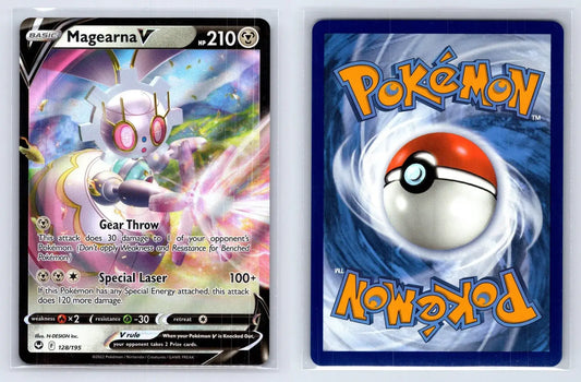 Magearna V 128/195 Silver Tempest Pokemon NM - Mastercoins