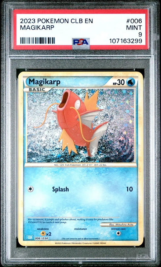 ?MAGIKARP 006 CLB CLASSIC COLLECTION BLASTOISE & SUICUNE DECK PSA 9 - Mastercoins