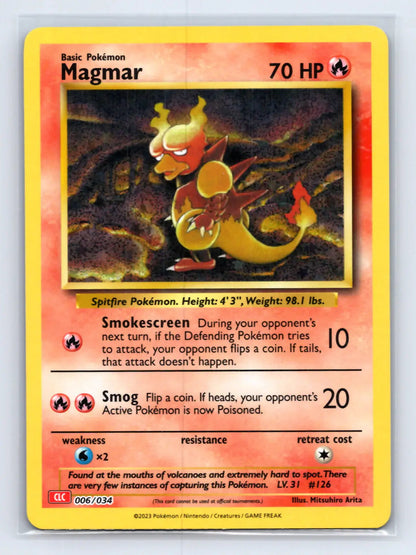 Magmar 006/034 Classic Collection CLC Pokemon Near Mint - Mastercoins