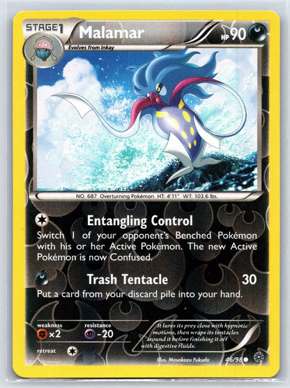 Malamar 46/98 Reverse Holo Ancient Origins Pokemon NM - Mastercoins