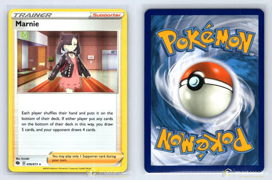 Marnie 056/073 Champion's Path Pokemon NM - Mastercoins