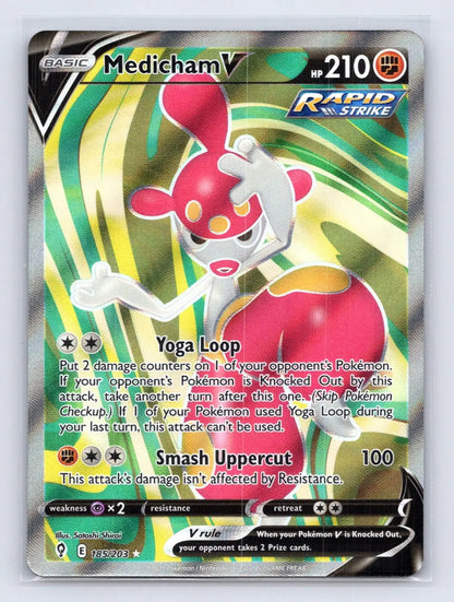 Medicham V 185/203 Evolving Skies Pokemon NM - Mastercoins