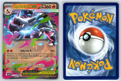 Mega Charizard X ex 013/094 Phantasmal Flames Pokemon NM - Mastercoins