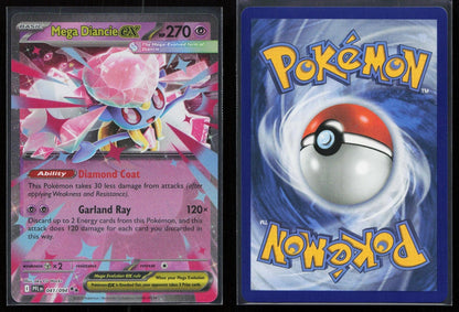 Mega Diancie ex 041/094 Phantasmal Flames Double Rare NM - Mastercoins
