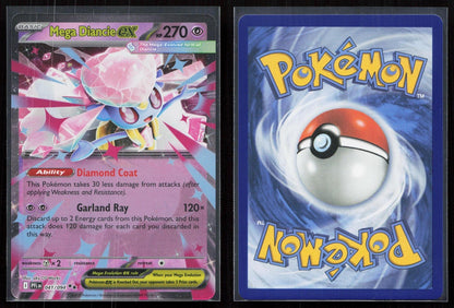 MEGA DIANCIE EX 041/094 PHANTASMAL FLAMES NM - Mastercoins
