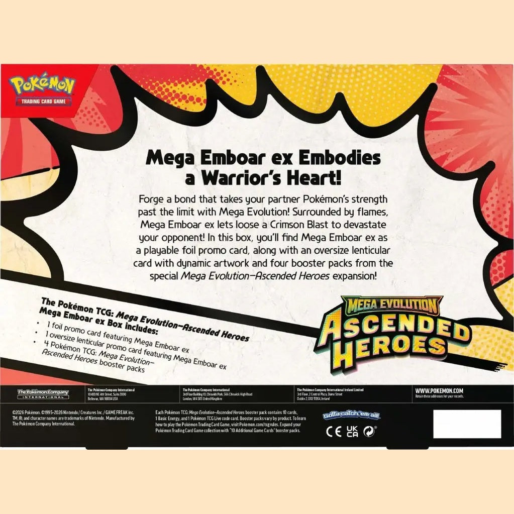 Mega Evolution—Ascended Heroes Mega Meganium, Mega Emboar, Mega Feraligatr ex Box - Mastercoins
