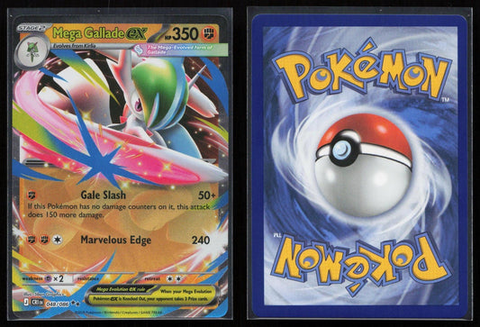Mega Gallade ex 048/086 Chaos Rising Double Rare NM - Mastercoins