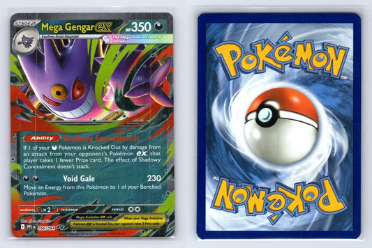 Mega Gengar ex 056/094 Phantasmal Flames Pokemon NM - Mastercoins