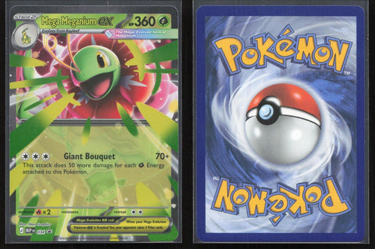 Mega Meganium ex 034 ME: Mega Evolution Promo NM - Mastercoins