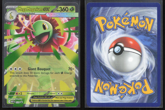 Mega Meganium ex 034 ME: Mega Evolution Promo Promo NM - Mastercoins