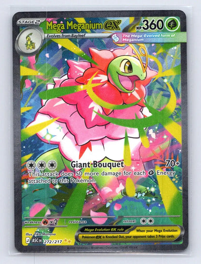 Mega Meganium ex 272/217 ME: Ascended Heroes Pokemon NM - Mastercoins