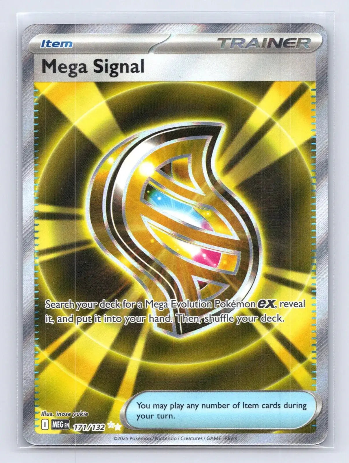 Mega Signal 171/132 Mega Evolution Pokemon NM - Mastercoins