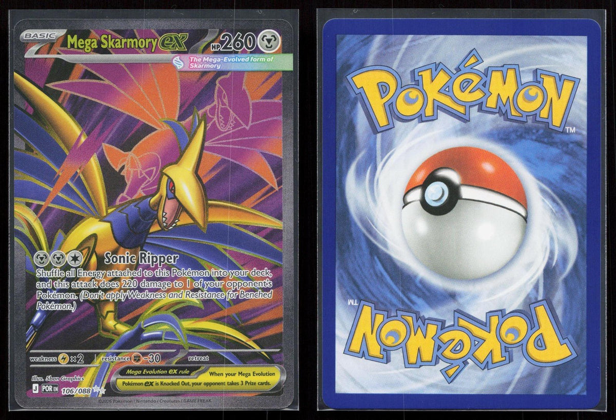 Mega Skarmory ex 106/088 Perfect Order NM - Mastercoins