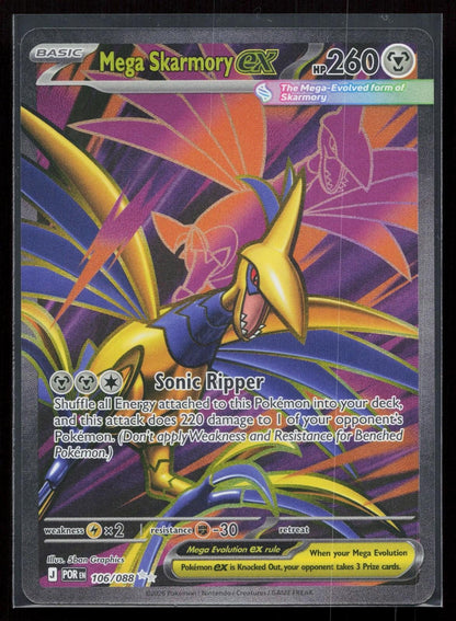 Mega Skarmory ex 106/088 Perfect Order NM - Mastercoins