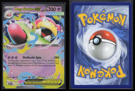 Mega Slowbro ex 031/084 Pitch Black Double Rare NM - Mastercoins