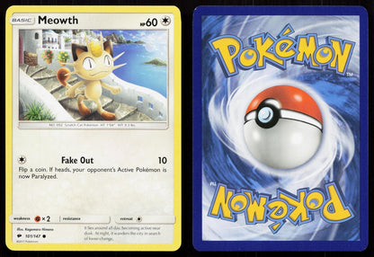 MEOWTH 101/147 BURNING SHADOWS NM - Mastercoins