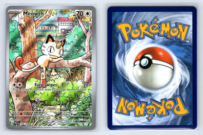 Meowth 106/146 AR Phantasmal Flames Pokemon Near Mint - Mastercoins